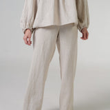 Avenue Linen Pants in Dune