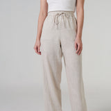 Avenue Linen Pants in Dune