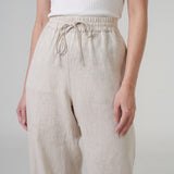 Avenue Linen Pants in Dune