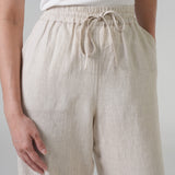 Avenue Linen Pants in Dune