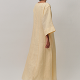Siesta Linen Dress in Butter