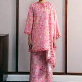 Serene Kurung Set with Selendang in Roselle
