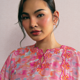 Serene Kurung Set with Selendang in Roselle