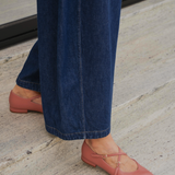 Great Criss-Cross Mary Janes in Berry Pink