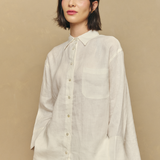 Friday Linen Shirt in White