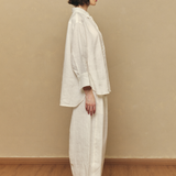 Sculptor Linen Pants in White