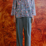 Hera Trousers in Steel Blue