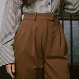 Core Tapered Pants in Chocolate