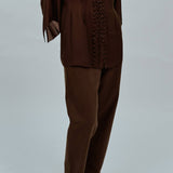Core Tapered Pants in Chocolate