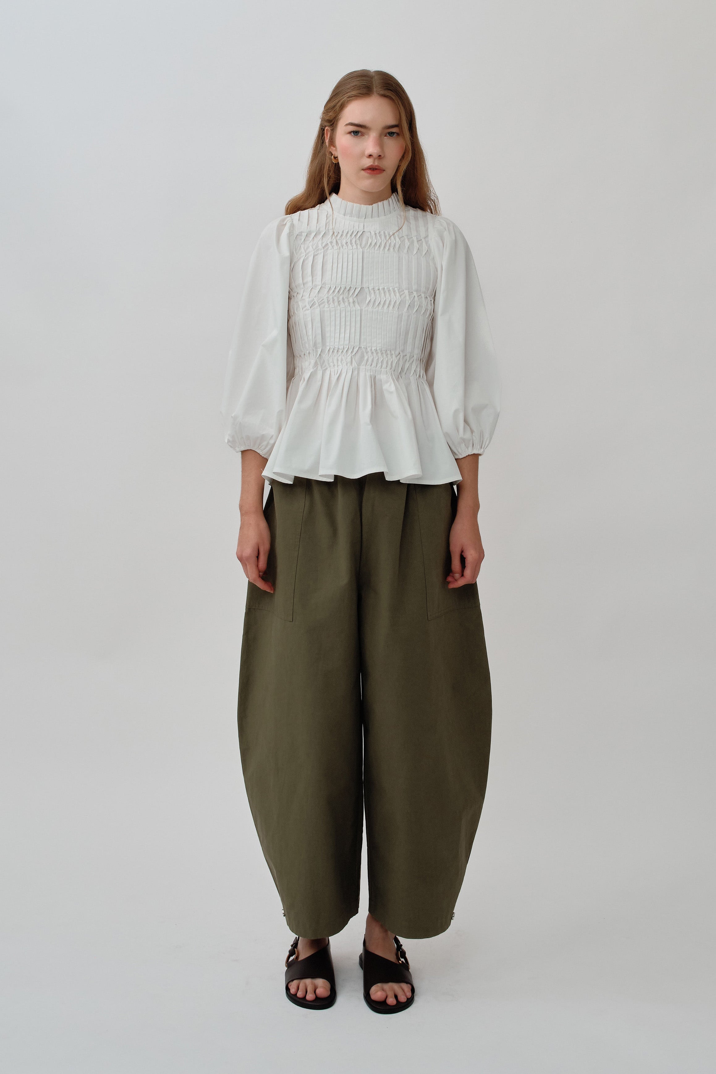 Carpenter Barrel Pants in Army Green