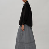 Escapade Pleated Skirt in Gingham
