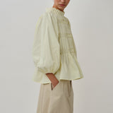Utility Twill Barrel Pants in Beige