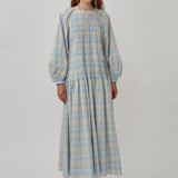 Studio Pintuck Dress in Popsicle