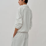 Cruise Bomber Jacket in White