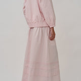 Escapade Pleated Skirt in Pink