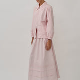 Escapade Pleated Skirt in Pink