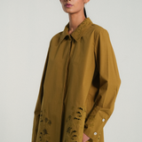 The Artist Poplin Shirt in Olive