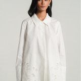 The Artist Poplin Shirt in White