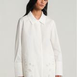 The Artist Poplin Shirt in White