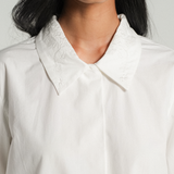 The Artist Poplin Shirt in White