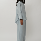 Vita Linen Shirt in Powder Blue