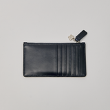 Midcentury Zipped Cardholder in Marine