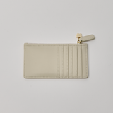 Midcentury Zipped Cardholder in Neroli