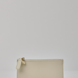 Midcentury Zipped Cardholder in Neroli