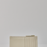 Midcentury Zipped Cardholder in Neroli