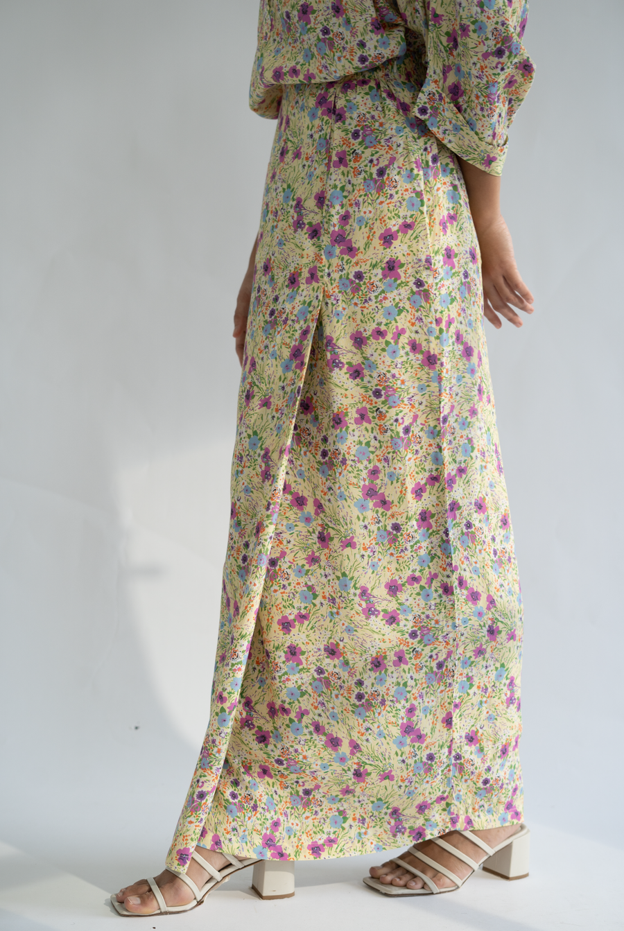 Sabrina Set in Yellow Floral