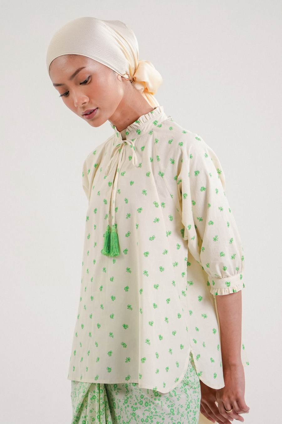 Riang Blouse in 'Limau'